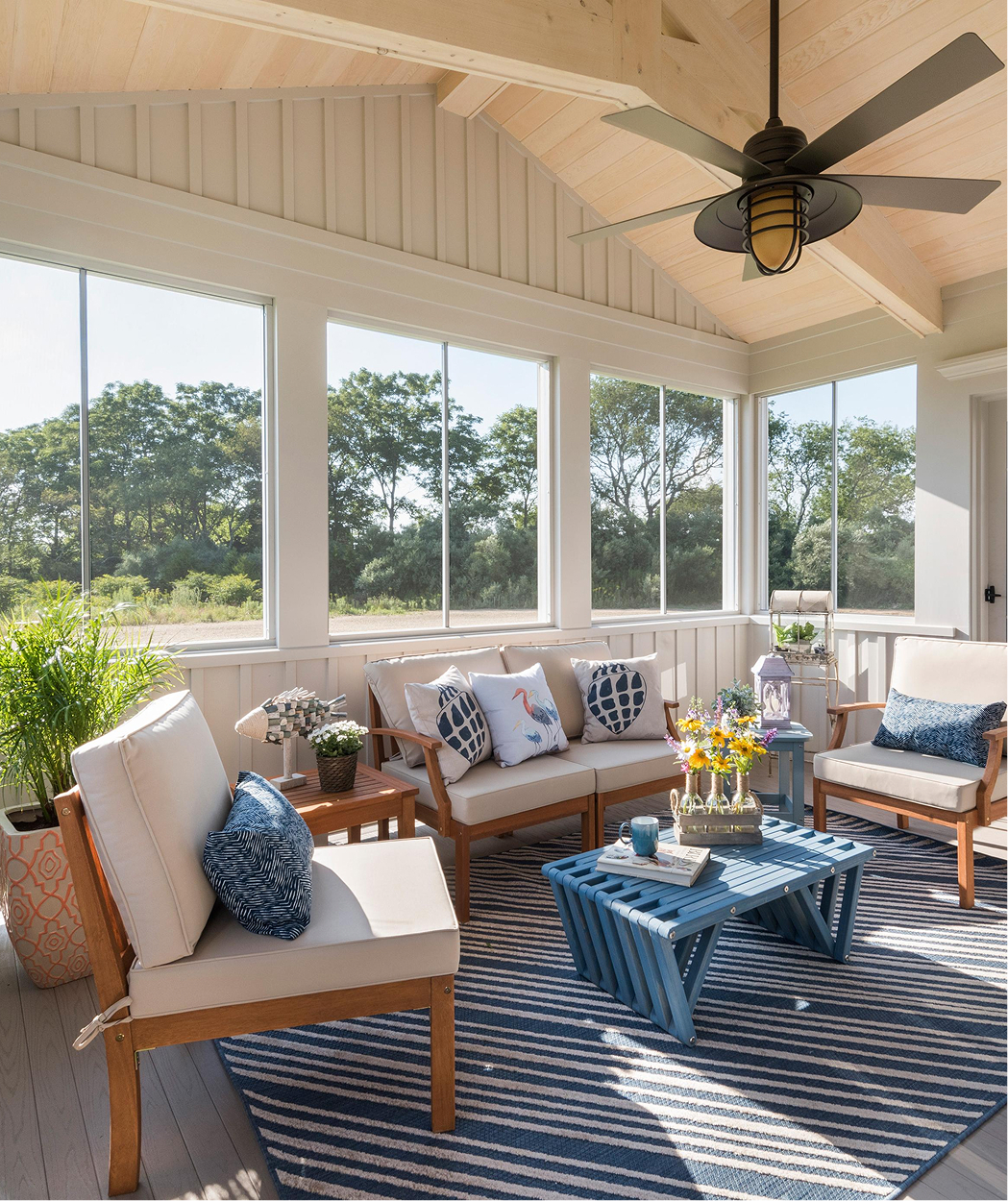 Photo showcasing Timber Trading LIFESPAN on the interior of a home in South Kingstown, RI. 